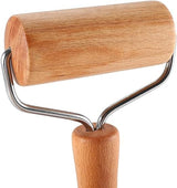 Beech Rolling Pin Double-Sided Wooden Flour Dumpling Wrapper Roller Rolling Pin Hand-Held Baking Tools / 117 - Front View