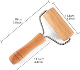 Beech Rolling Pin Double-Sided Wooden Flour Dumpling Wrapper Roller Rolling Pin Hand-Held Baking Tools / 117 - 45-Degree Angle