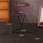 Organize your coffee supplies efficiently with this sturdy coffee filter holder (C)