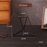Organize your coffee supplies efficiently with this sturdy coffee filter holder (C) - 45-Degree Angle