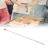 Long spoon, telescopic stainless steel spoon for tableware - Top-Down View