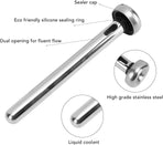 2 Pcs Beer Chiller Sticks Cooler Ice Wine Stick Accessories Stainless Steel Drink Cooling Stick for Alcohol Beverage Ale Cooler Fridge Wort