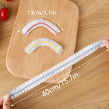100 pieces food covers plastic stretch, food covers reusable food storage bags kitchen supplies for fruit/vegetables/meat/food