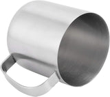 Sanding Beer Mug Stainless Steel Outdoor Water Cup Coffee Cup Home Kitchen Supplies - Front View