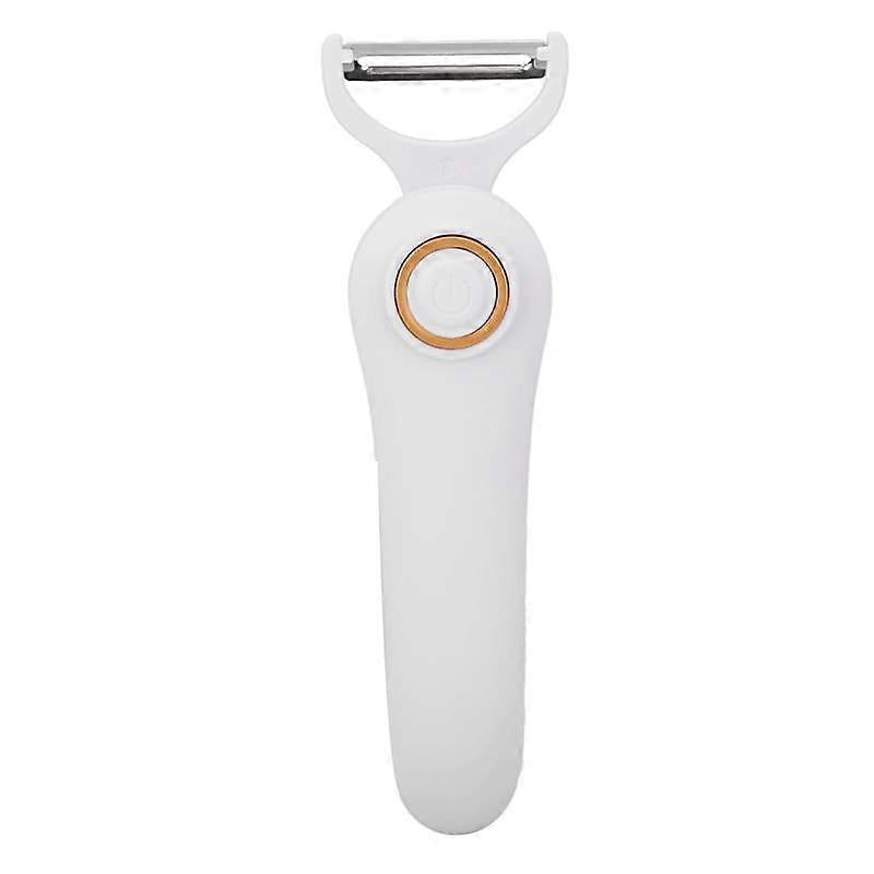 Electric Peeler, Portable USB Rechargeable Fruit and Vegetable Peeler with 3 Cutting Heads, Home Kitchen Tool