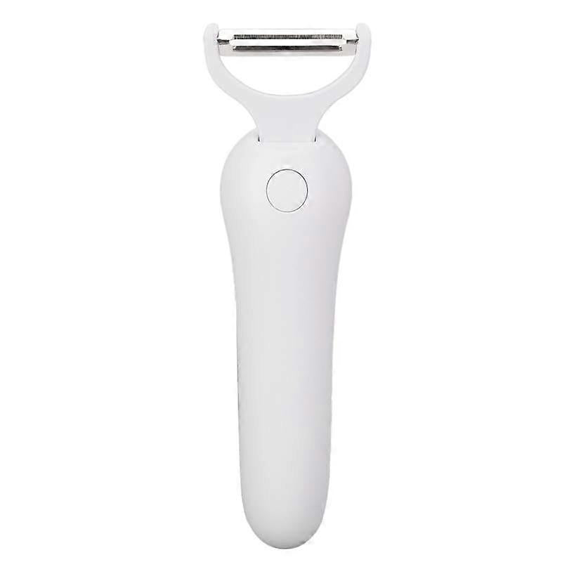 Electric Peeler, Portable USB Rechargeable Fruit and Vegetable Peeler with 3 Cutting Heads, Home Kitchen Tool