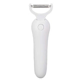 Electric Peeler, Portable USB Rechargeable Fruit and Vegetable Peeler with 3 Cutting Heads, Home Kitchen Tool