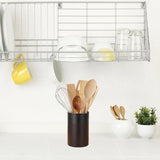 Eruceky Kitchen Utensil Holder, Kitchen Utensil Holder, Stainless Steel Kitchen Utensil Rack, Suitable for Storing Tableware in the Kitchen - 45-Degree Angle