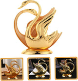 Napkin Holder in Vintage Metal Design for Kitchen Tableware - 45-Degree Angle