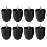 4 pieces iron cabinet legs furniture support feet sofa legs bed legs feet - Front View