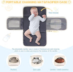 Baby Storage Bag - With Changing Mat - Multiple Storage Compartments - Suitable for Daily Use