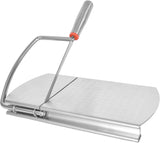 Cheese Cutter - Stainless Steel Blade with Measuring Scale - For Block Cheese and Sausage - Multifunctional Kitchen Aid