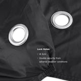 Bicycle cover - Waterproof bicycle cover - Dust, rain and UV protection - Suitable for 2 bicycles - Suitable for mountain bikes/racing bikes - Front View