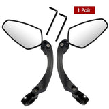 Bicycle rearview mirror - 1 pair - Black