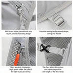Backpack - Running Hydration Vest - Lightweight Insulated Backpack with 1.5L Hydration Blaster - Suitable for Hiking, Trail Running, Cycling, Racing & Marathons - Gray
