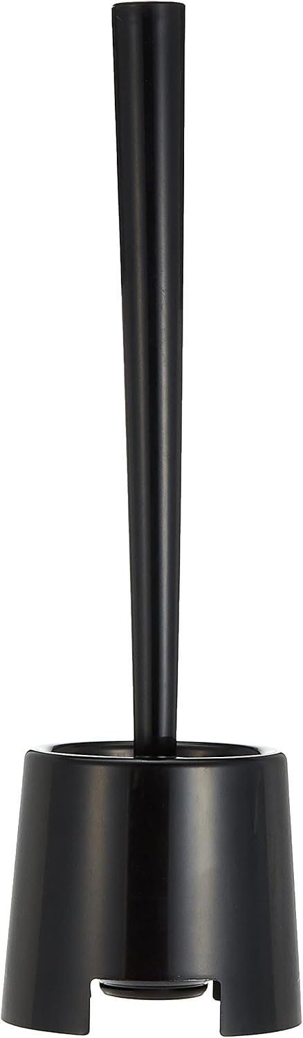 Toilet brush-Toilet holder-Black