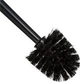 Toilet brush-Toilet holder-Black - Top-Down View