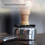 Cleaning brush - for 51mm portafilters - Front View