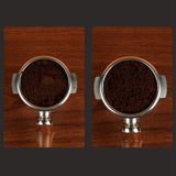 Coffee Mixer - Fabric Mixer with Holder - 6-Pin Coffee Stirrer - Removable and Washable Mixer - Black - Side View