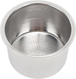 Coffee filter basket - Suitable for semi-automatic coffee machine Filter holder - Durable and high filter precision - 304 stainless steel - 10 pieces