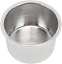 Coffee filter basket - Suitable for semi-automatic coffee machine Filter holder - Durable and high filter precision - 304 stainless steel - 10 pieces
