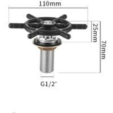 Automatic coffee cup washer - cup washer for coffee shops - high-pressure stainless steel cup washing machine accessories - Top-Down View