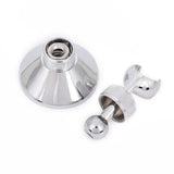 Shower Head Bracket - Adjustable Bracket - Bathroom Chrome Wall Mount - 22mm