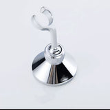 Shower Head Bracket - Adjustable Bracket - Bathroom Chrome Wall Mount - 22mm - Top-Down View