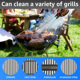 BBQ Grill Cleaning Brush (1 piece) - Side View