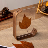 Photo Frame - Black Walnut - Transparent Acrylic Display Stand - Picture Frame, Photo Frame, Desk Ornament - 10*15CM