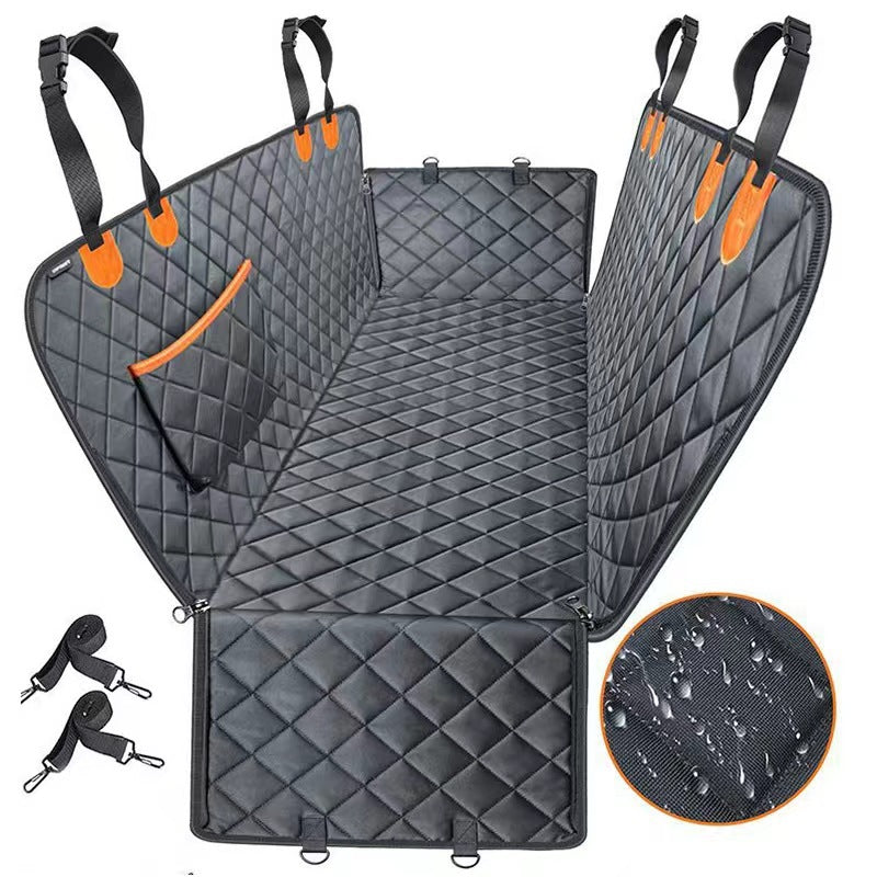 Dog Blanket Car Back Seat - Dog Car Seat Cover - Suitable for Waterproof, Scratch-Resistant and Non-Slip Pet Protective Mats - Car Accessories