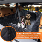 Dog Blanket Car Back Seat - Dog Car Seat Cover - Suitable for Waterproof, Scratch-Resistant and Non-Slip Pet Protective Mats - Car Accessories