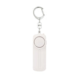 Personal Safety Alarm - Keychain - with LED Light 130DB Personal Alarm - for Women, Girls and Seniors - White