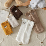 Socks - Cocoon Teddy Bear - Soft - One size - 6 pairs