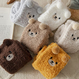 Socks - Cocoon Teddy Bear - Soft - One size - 6 pairs