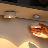 LED Cabinet Light - Rechargeable Bar Lamp with Dimmer and Remote Control - 500mAh USB Dimmable Recessed Light - Suitable for Kitchen, Bedroom, etc. - Side View