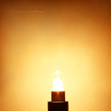 Halogen lamp - G9 Clear halogen lamp - Warm yellow light - 230V 25W - Suitable for pendant lamps - 10 pieces - Front View