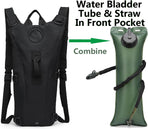 Water Bag–Water Storage–Hydration Backpack–Camping & Hiking–Portable Water Bag Made of Food-Grade Material–3L–Black