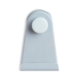 Toy Storage Bag Bathroom Rack Storage Bag for Bathroom with Quick Dry Net, Super Strong Suction Cup, Easy to Attach to Tiles and Bath Wall - Gray - 45-Degree Angle