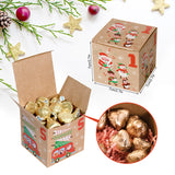 Christmas Box – Candy Boxes – 24 Piece Advent Calendar Gift Box Set – 7x7x7 cm Paper Countdown Boxes with Santa Claus & Snowman Designs – Perfect for Chocolates, Sweets & Small Gifts