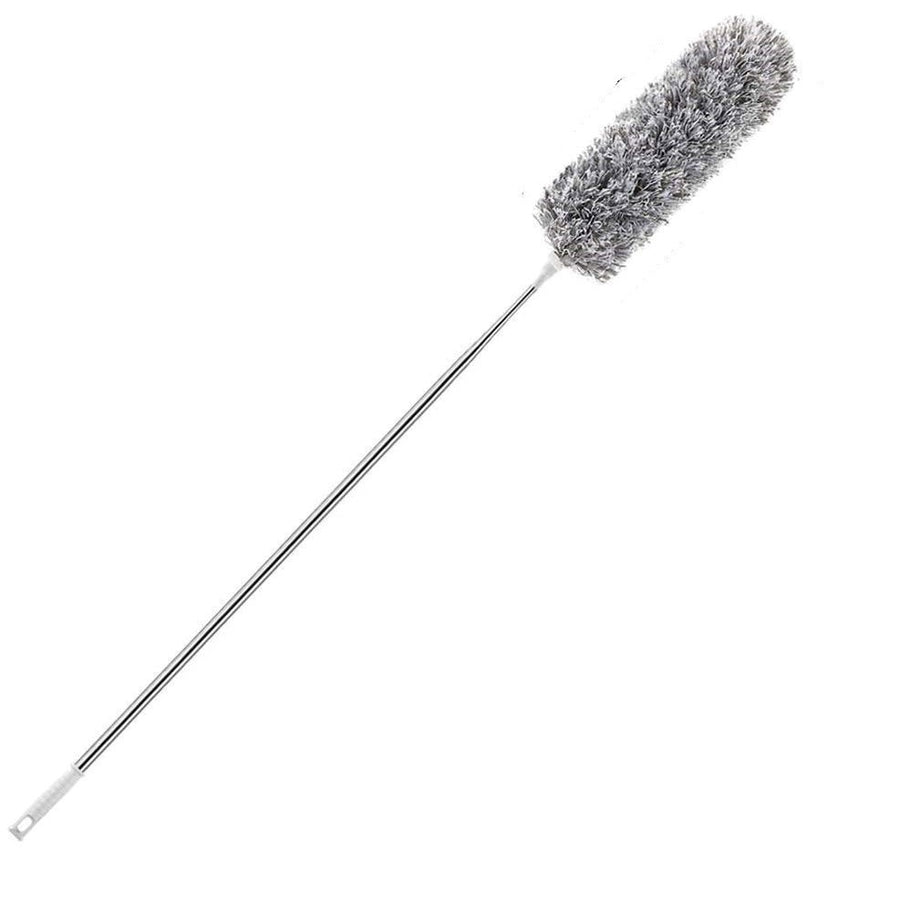 Telescopic Microfiber Feather Duster with Extendable Handle, Flexible High Reach Dusting Brush for Ceilings, Fans and Corners, 280 cm