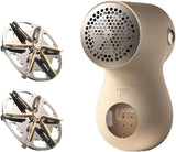 Electric Lint Remover - Rechargeable Lint Shaver - 3 Speeds & Digital Display - Includes 2 Original Blades - White