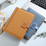 2026 Agenda - A5 Notebook - Ring Binder - Refillable & Reusable - Organizer - [Green] - Front View