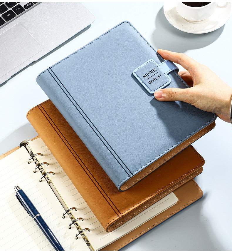 2026 Agenda - A5 Notebook - Ring Binder - Refillable & Reusable - Organizer - [Green]