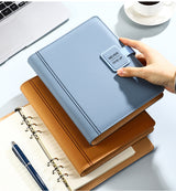 2026 Agenda - A5 Notebook - Ring Binder - Refillable & Reusable - Organizer - [Green] - Low Angle