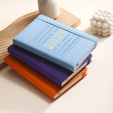 Agenda 2026 - Daily Agenda & Planner - A5 Format - 365 Day Overview - Hardcover - [Pink] - 45-Degree Angle