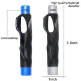 Golf Grip Trainer – Hand Position Corrector for Beginners – Ergonomic Golf Club Grip – Practice Aid for Indoor & Outdoor Training – Gray – 1 Piece