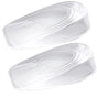 Invisible insole with increasing height – PU silicone heel cushion – 2 cm high – Soft, shock-absorbing and non-slip – Suitable for men's sizes 40-46