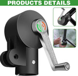 Cantilever Patio Umbrella Crank Handle Replacement, Adjustable Umbrella Stand Part for Courtyards, Gardens, Beaches and Outdoor Patios - Side View
