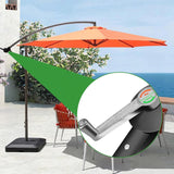 Cantilever Patio Umbrella Crank Handle Replacement, Adjustable Umbrella Stand Part for Courtyards, Gardens, Beaches and Outdoor Patios